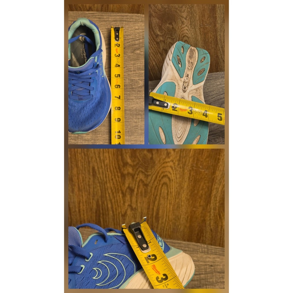 Topo Atmos Running Shoes Sneakers Womens Size 6.5 Blue Aqua - Picture 11 of 11